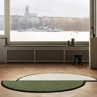 Arketa Halo | Wasbaar tapijt in halve cirkelvorm