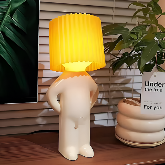 LumoPal Shy | LED-tafellamp in figuurvorm – dimbaar & decoratief