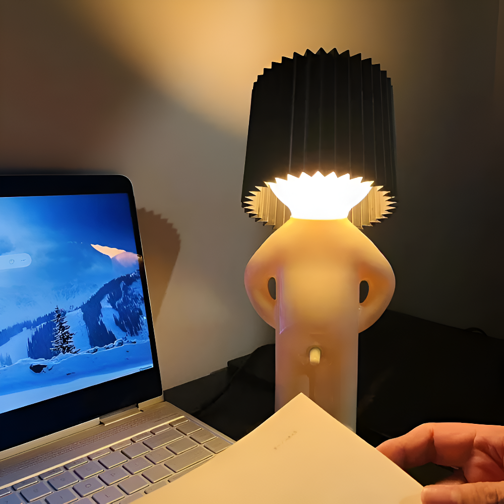 LumoPal Shy | LED-tafellamp in figuurvorm – dimbaar & decoratief