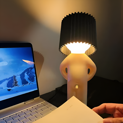LumoPal Shy | LED-tafellamp in figuurvorm – dimbaar & decoratief