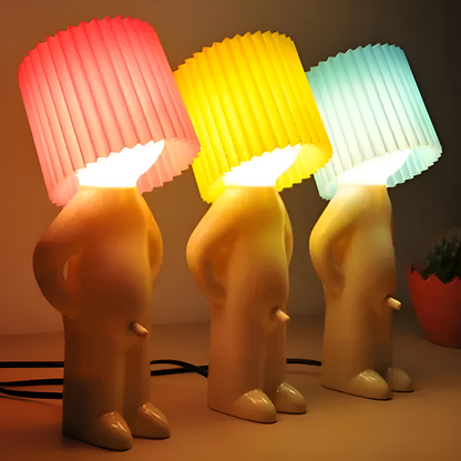 LumoPal Shy | LED-tafellamp in figuurvorm – dimbaar & decoratief