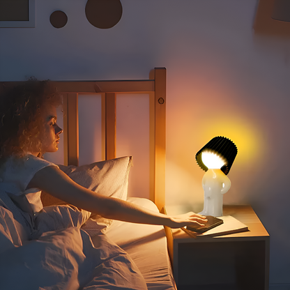 LumoPal Shy | LED-tafellamp in figuurvorm – dimbaar & decoratief