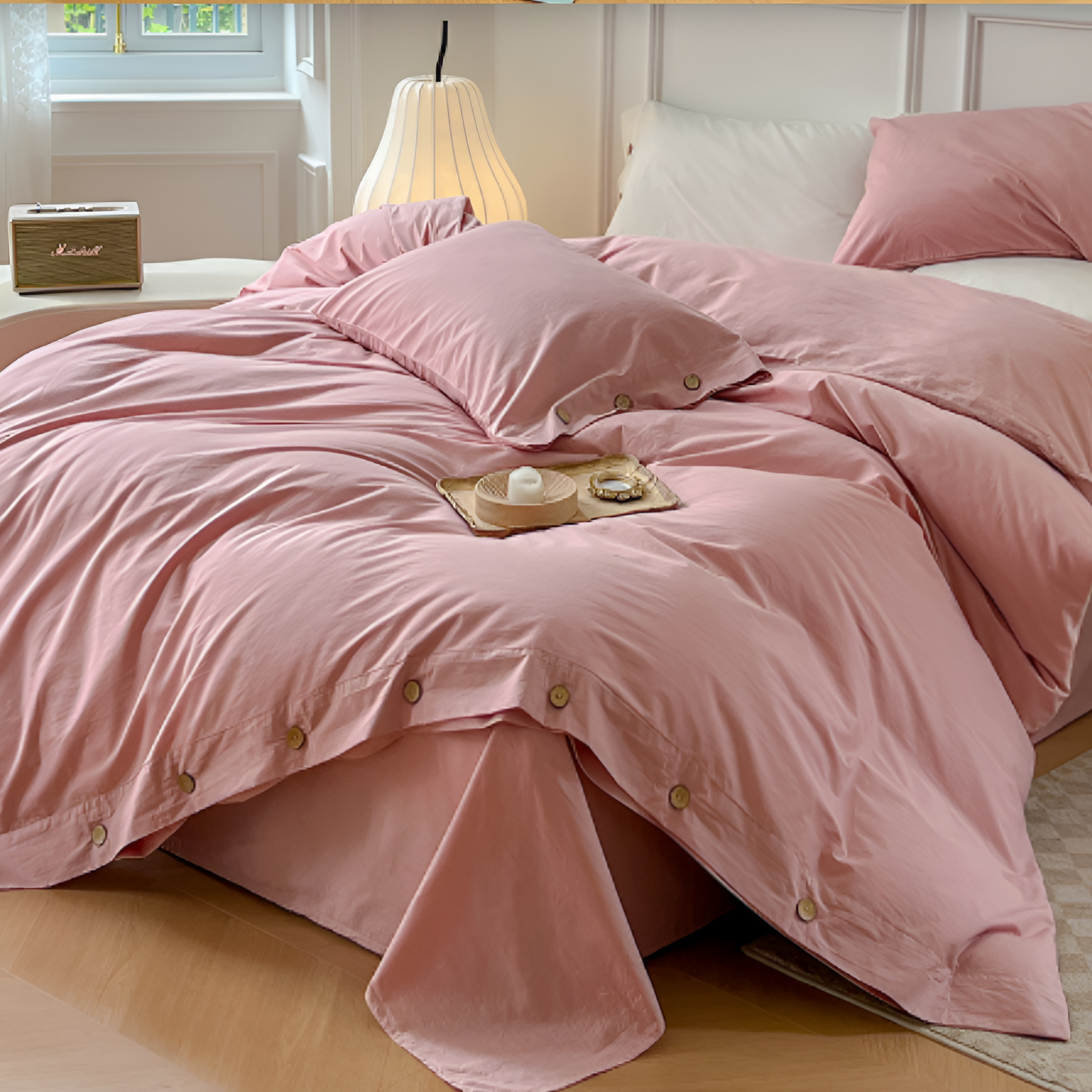 Beddengoedset Ademend & Zacht | Luxe Comfort | Inclusief Twee Kussenslopen | Premium Dekbedovertrek