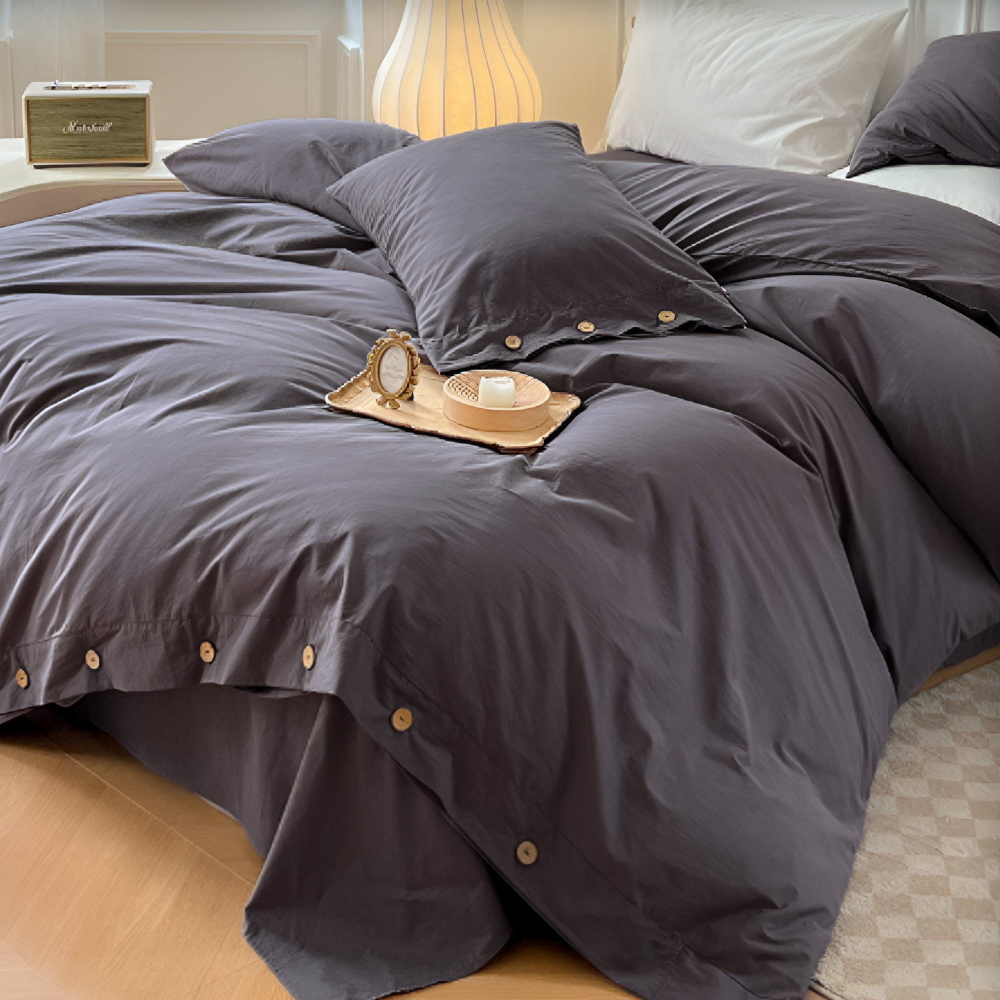 Beddengoedset Ademend & Zacht | Luxe Comfort | Inclusief Twee Kussenslopen | Premium Dekbedovertrek