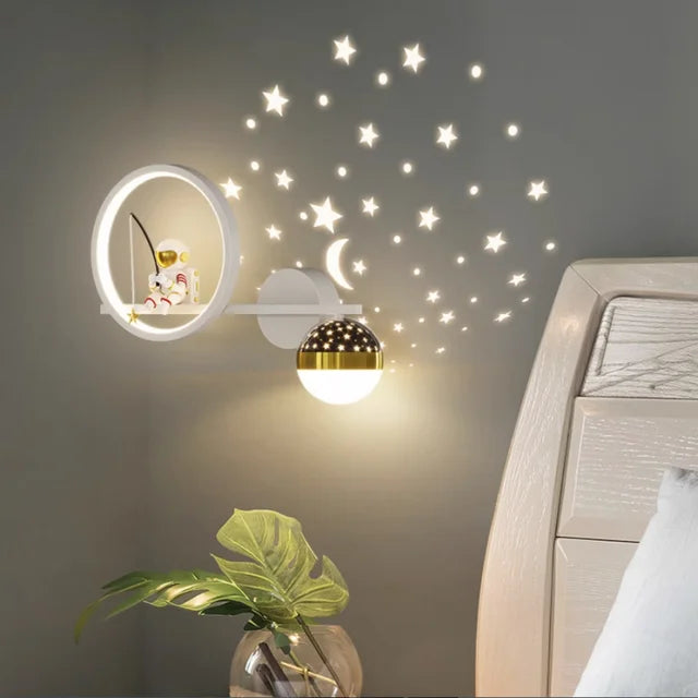 Lumina Nino | stijlvolle LED-wandlamp voor kinderkamer en speelruimtes
