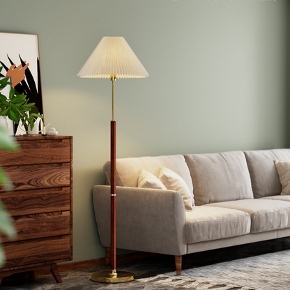 Lunara Shade | Tijdloze staande lamp van rijstpapier in Japandi-stijl