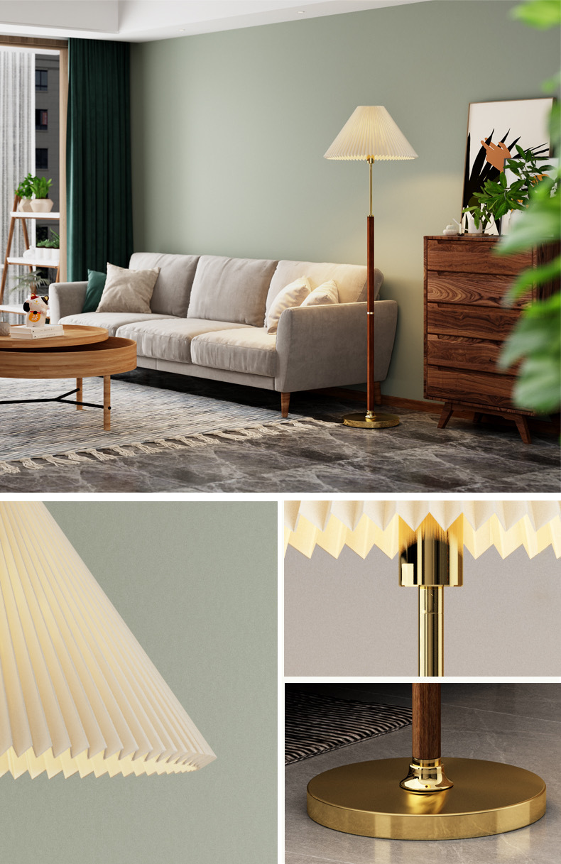 Lunara Shade | Tijdloze staande lamp van rijstpapier in Japandi-stijl