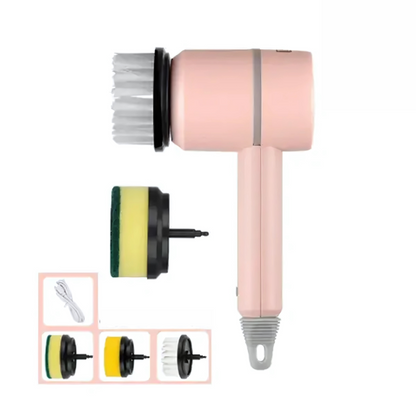 Cleanova SpinBrush | Oplaadbare elektrische reinigingsborstel met 360° rotatie & IPX7