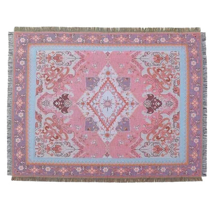 Plaid Boho Aztec | Omkeerbaar | 160x130 cm | Microvezel