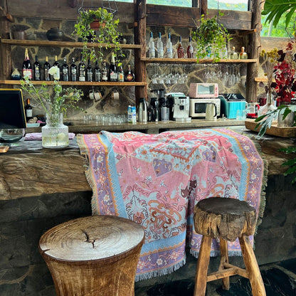 Plaid Boho Aztec | Omkeerbaar | 160x130 cm | Microvezel