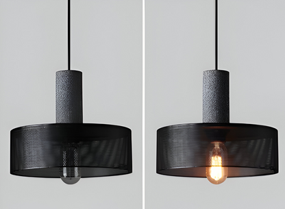 RusticLume lamp | zwarte industriële hanglamp, in hoogte verstelbaar & modern