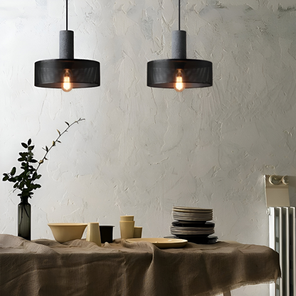 RusticLume lamp | zwarte industriële hanglamp, in hoogte verstelbaar & modern