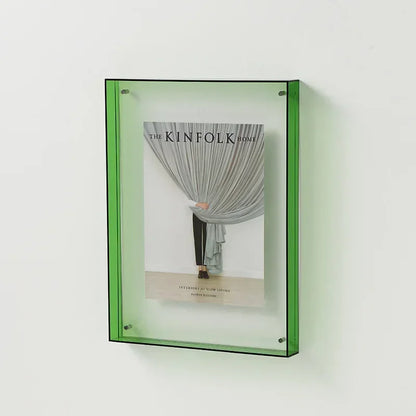 KlaraFrame Mini Fotolijst | Transparante Acryl Frame met Standaardvoet | Modern & Minimalistisch