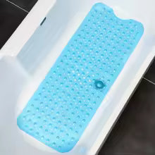 BathGrip antislipmat – extra lange badmat met zuignappen voor douche & badkuip