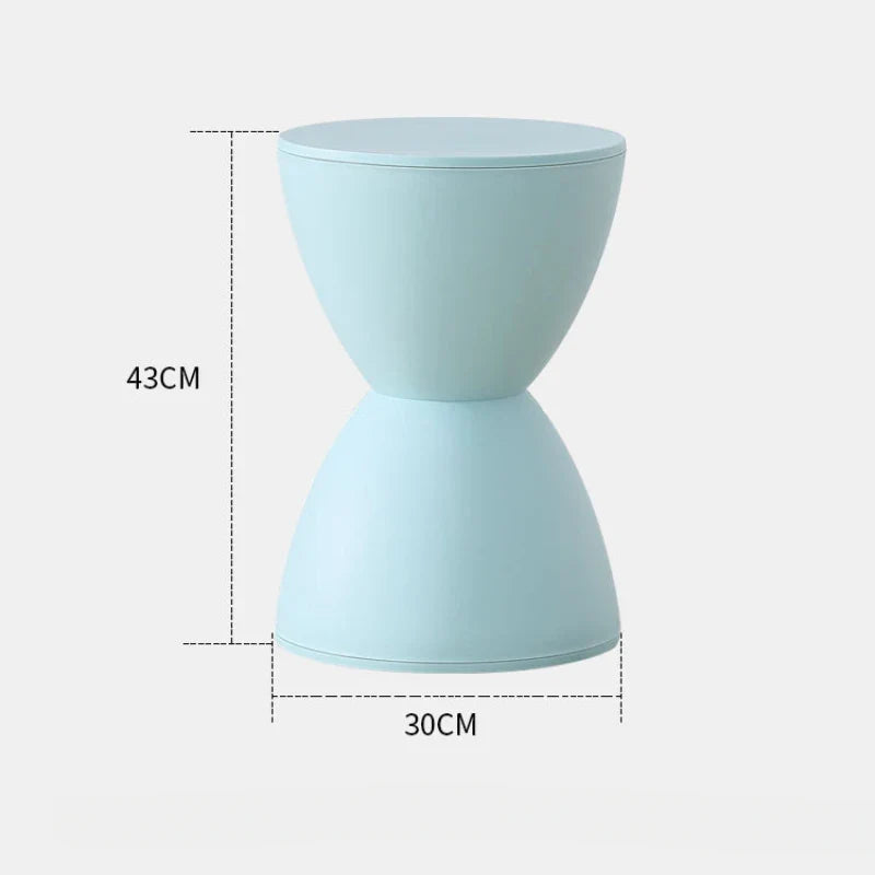 Vionithra Bijzettafel | Minimalistisch Ontwerp | Krasbestendig & Lichtgewicht | Kunststof