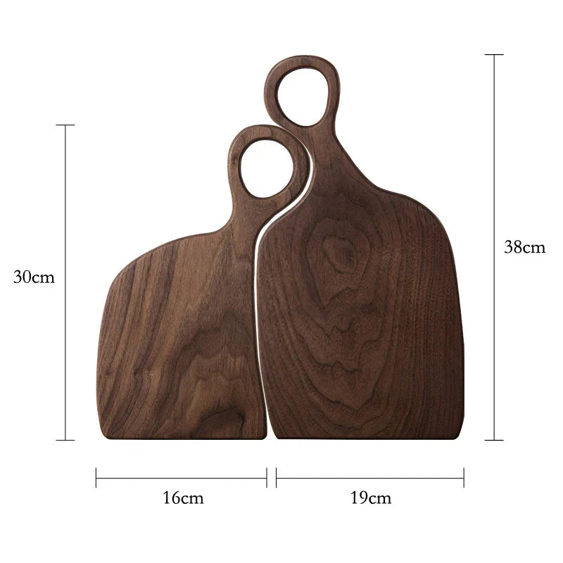 Lignara Zoë | Walnotenhouten serveerplank met ophanggat