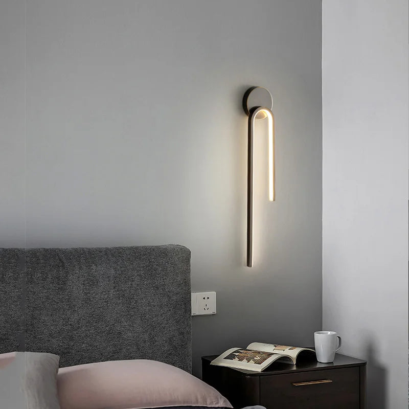 Limae Veya | Minimalistische LED-wandlamp in Scandinavische stijl voor slaapkamer en badkamer