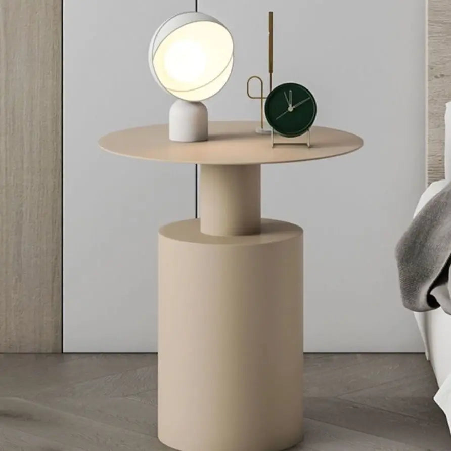 Orythea Ronde Bijzettafel | Modern & Minimalistisch Design | Voor Slaapkamer & Woonkamer