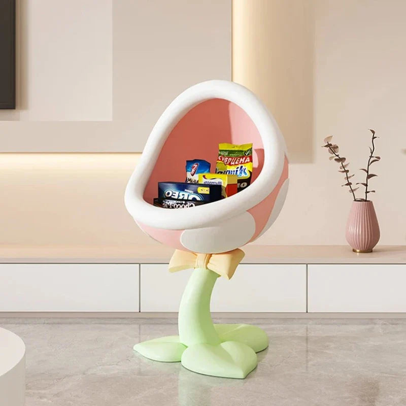 Aurethon Bijzettafel | Creatief Design | Decoratieve Opbergruimte | Kunststof