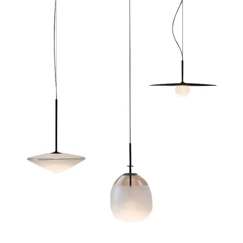 NordicGlow | Deens glazen kroonluchter | Kleurrijke glazen lamp charme in Scandinavisch design