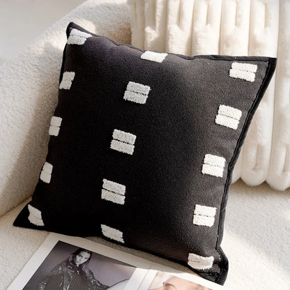 Sierkussen met Paardenprint | Luxe Borduursel | Zachte Ademend Weefsel