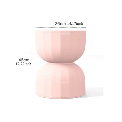 Evadirae Zandloper Bijzettafel | Scandinavisch Design | Compact & Creatief Accentmeubel