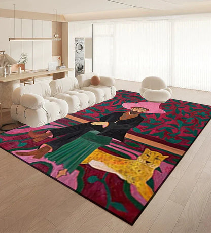 LunaWeave | Tapijt met klassieke vintage charme | Tijdloos ontwerp & zachte textuur – Stijlvolle elegantie voor elk huis