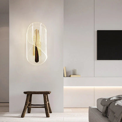 Lirien Alva | LED-wandlamp van acryl in Scandinavische stijl voor slaapkamer en woonruimte