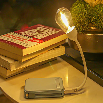 Flexora Mini | Draaibare USB-LED Leeslamp met Warm Licht