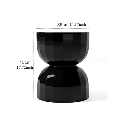 Evadirae Zandloper Bijzettafel | Scandinavisch Design | Compact & Creatief Accentmeubel