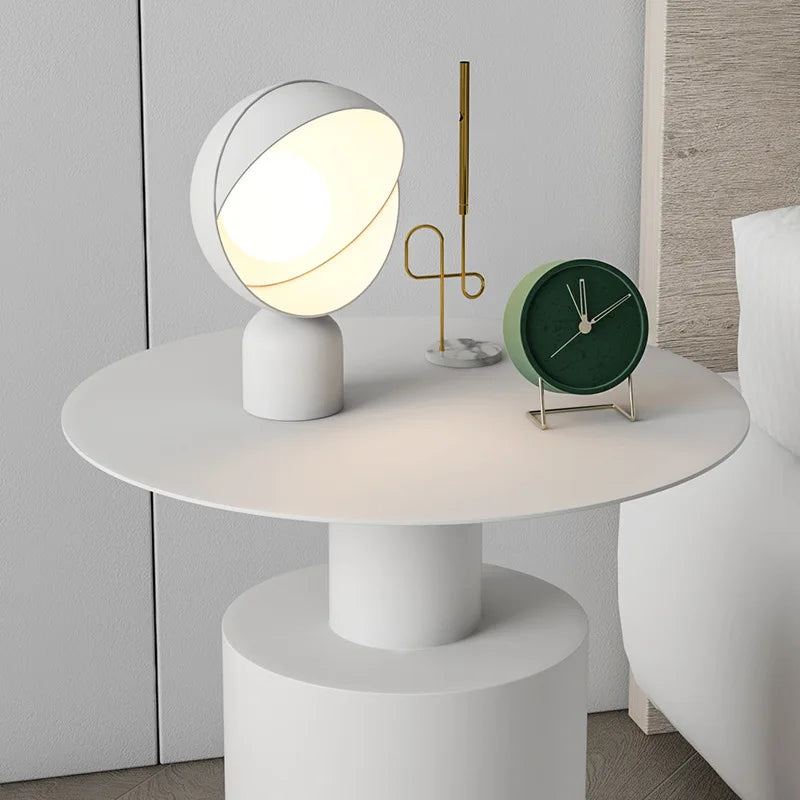 Orythea Ronde Bijzettafel | Modern & Minimalistisch Design | Voor Slaapkamer & Woonkamer