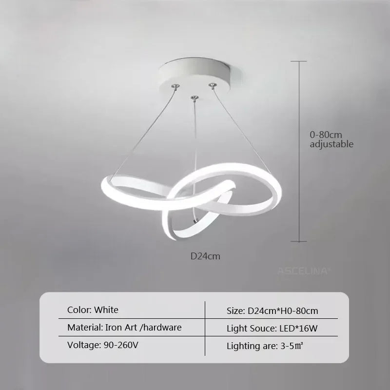 Nivoa Tynn | Smalle LED-hanglamp in Scandinavische stijl voor hal en woonruimte