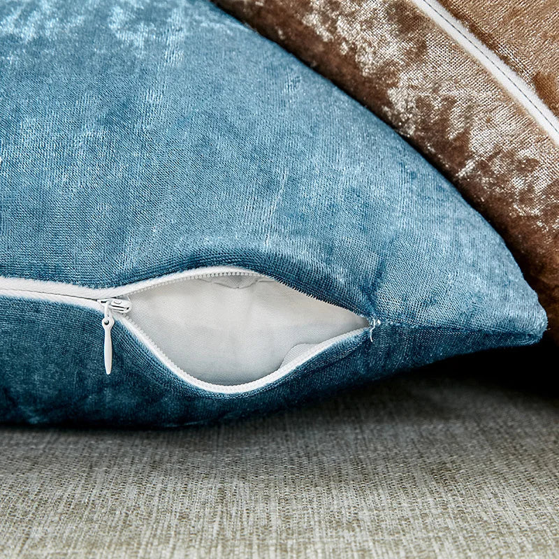 Velours Sierkussen | Superzacht & Glanzend | Luxe Comfort 60x60 cm