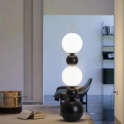 Calura Form | Staande lamp in kalebasvorm met warm omgevingslicht