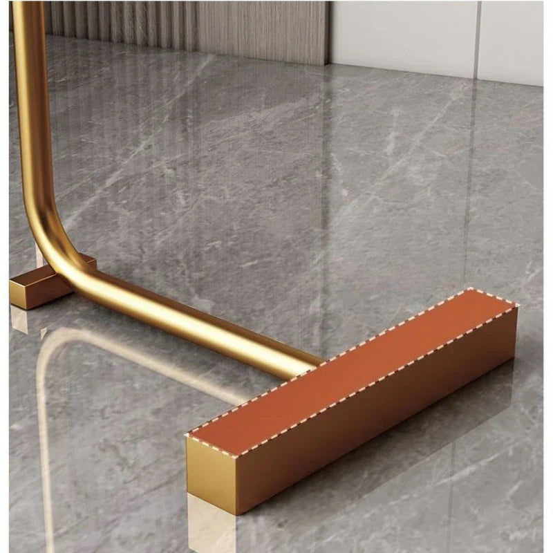 Bijzettafel C-Vorm Mobiel | Compact & Lichtgewicht | Ideaal voor Bank of Bed | Hout & Metaal