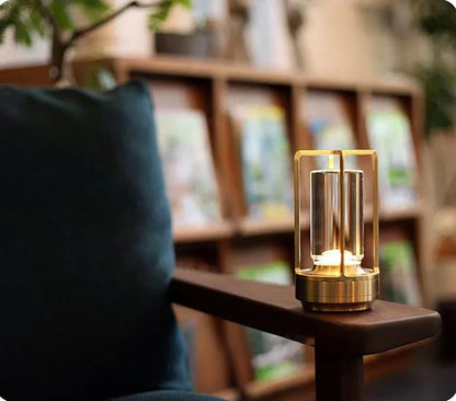 Luxa Crystal LED tafellamp – elegant design met dimbare touchbediening