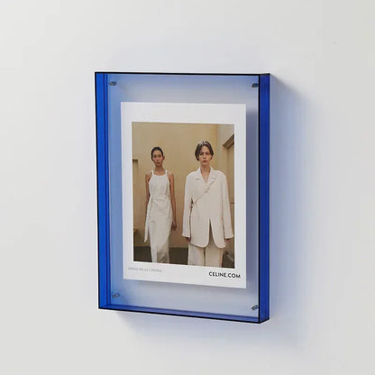 KlaraFrame Mini Fotolijst | Transparante Acryl Frame met Standaardvoet | Modern & Minimalistisch