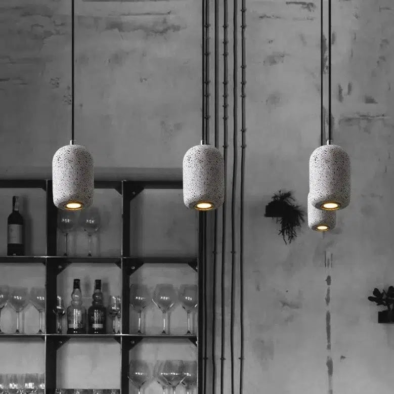 Kiva Cast | Hanglamp van beton in industrieel design met LED-techniek