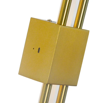 Lumoa Fynn | LED-wandlamp met USB-aansluiting in Scandinavisch design voor slaapkamer en woonruimte