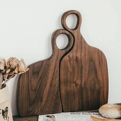 Lignara Zoë | Walnotenhouten serveerplank met ophanggat