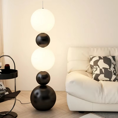 Calura Form | Staande lamp in kalebasvorm met warm omgevingslicht