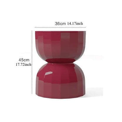 Evadirae Zandloper Bijzettafel | Scandinavisch Design | Compact & Creatief Accentmeubel