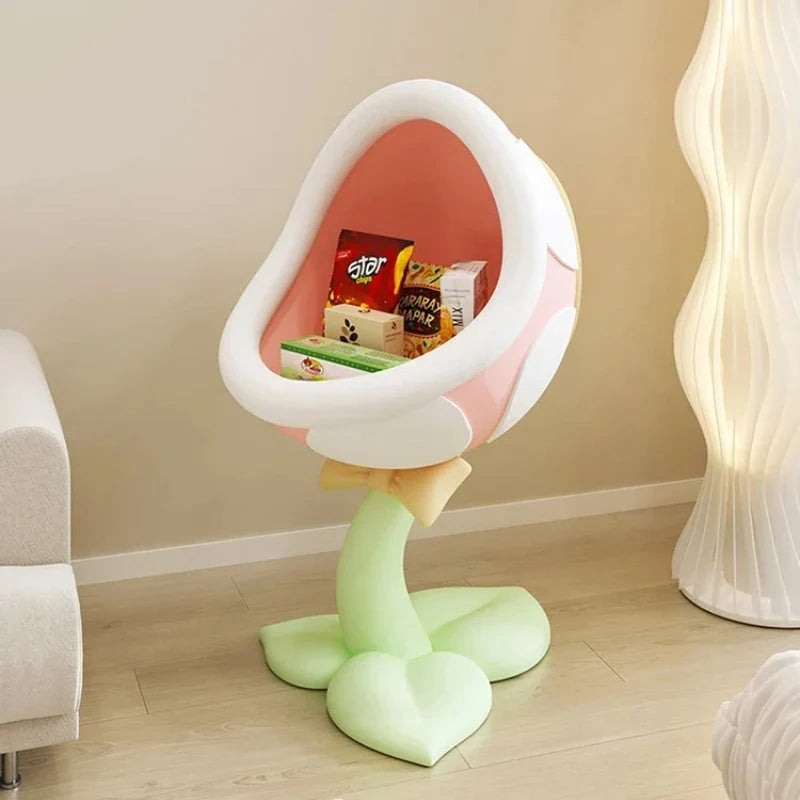 Aurethon Bijzettafel | Creatief Design | Decoratieve Opbergruimte | Kunststof