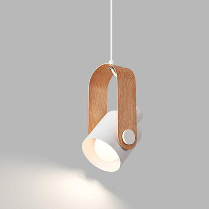 Nordevia | Hanglamp van hout en metaal in Nordic design