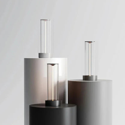 SleekTouch | Dimmbare Touch-tafellamp | Minimalistisch aluminiumontwerp met 3 helderheidsniveaus