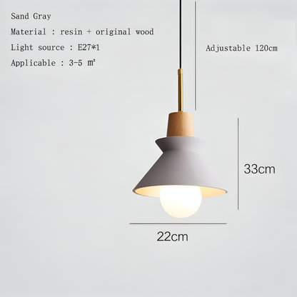 VibrantMacaron – Scandinavisch moderne hanglamp in pasteltinten