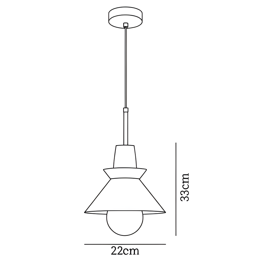 VibrantMacaron – Scandinavisch moderne hanglamp in pasteltinten