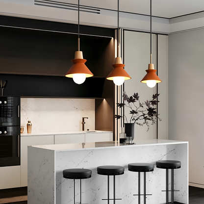 VibrantMacaron – Scandinavisch moderne hanglamp in pasteltinten