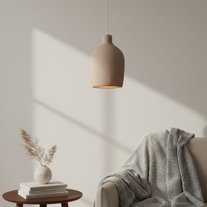 Halo Sabié | Designer LED-hanglamp in Wabi-Sabi-stijl voor woonkamer & eetkamer