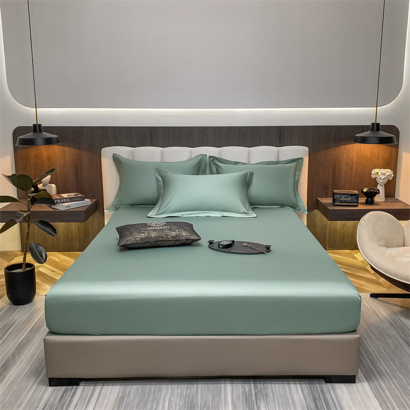 Katoenen Hoeslaken | Hoogwaardig & Ademend | Perfecte Elastische Pasvorm voor Fris Slaapcomfort